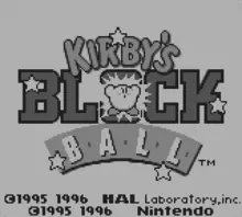 Image n° 4 - screenshots  : Kirby's Block Ball